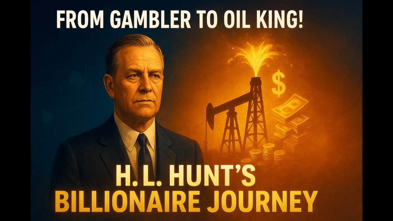 H. L. Hunt | Secret to Become a Billionaire | From Poker Tables to Oil Empire