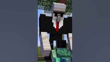 Save zombies from villagers - minecraft animation #shorts