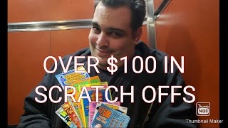 OVER $100 IN NY LOTTERY SCRATCH OFF TICKETS