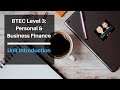 Unit 3: Personal Business Balance Quiz