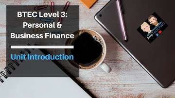 Inleiding tot BTEC Unit 3: Persoonlijke en zakelijke financiën
