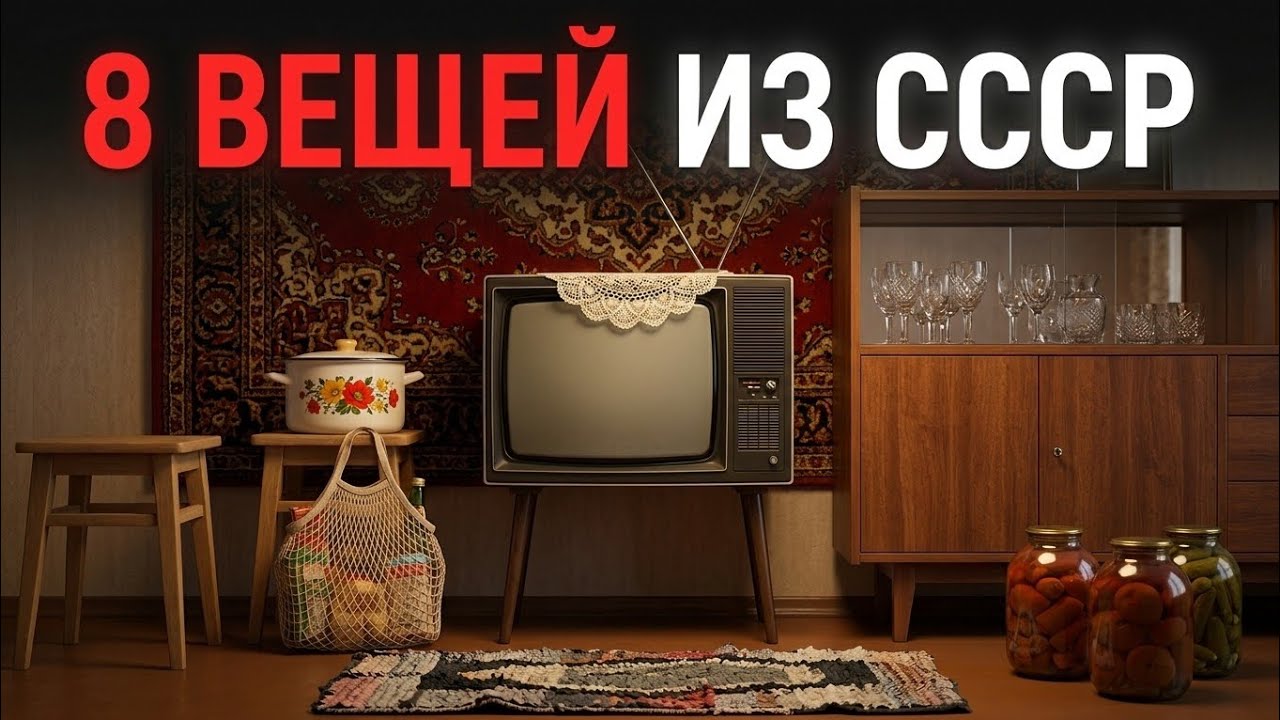 8 ВЕЩЕЙ ИЗ СССР, КОТОРЫЕ БЫЛИ В КАЖДОМ ДОМЕ