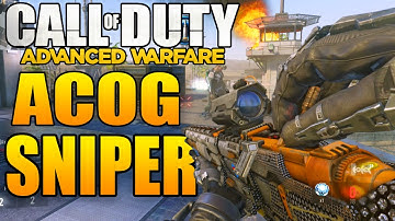 Acog is Amazing!! Advanced Warfare: MORS Sniper Gameplay - AW "Multiplayer Quickscoping Gameplay"