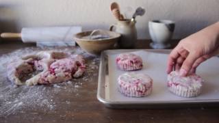 How to make Raspberry Scones - Recipe | TwentyTwoPlates