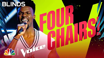 Andrew Igbokidi Performs Billie Eilish's "when the party's over" | The Voice Blind Auditions 2022