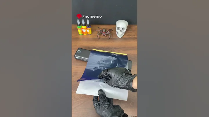 Best tattoo stencil printer for beginners! Phomemo M08F 😍😍 #phomemo #tattoo