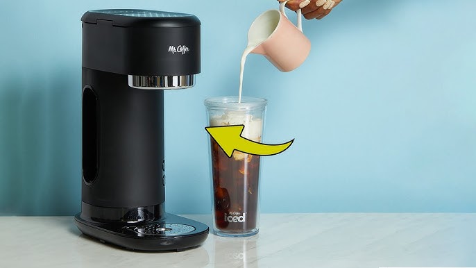 Mr. Coffee Iced Hot Single-Serve Coffee Maker with Reusable Tumbler and  Nylon