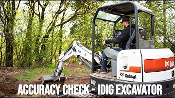 Accuracy Check - iDig XD610/XD611/CT740/CT741 2D Excavator Grade Control Kit