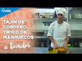 Omar nos prepara un plato típico de la cocina marroquí: tajín de cordero