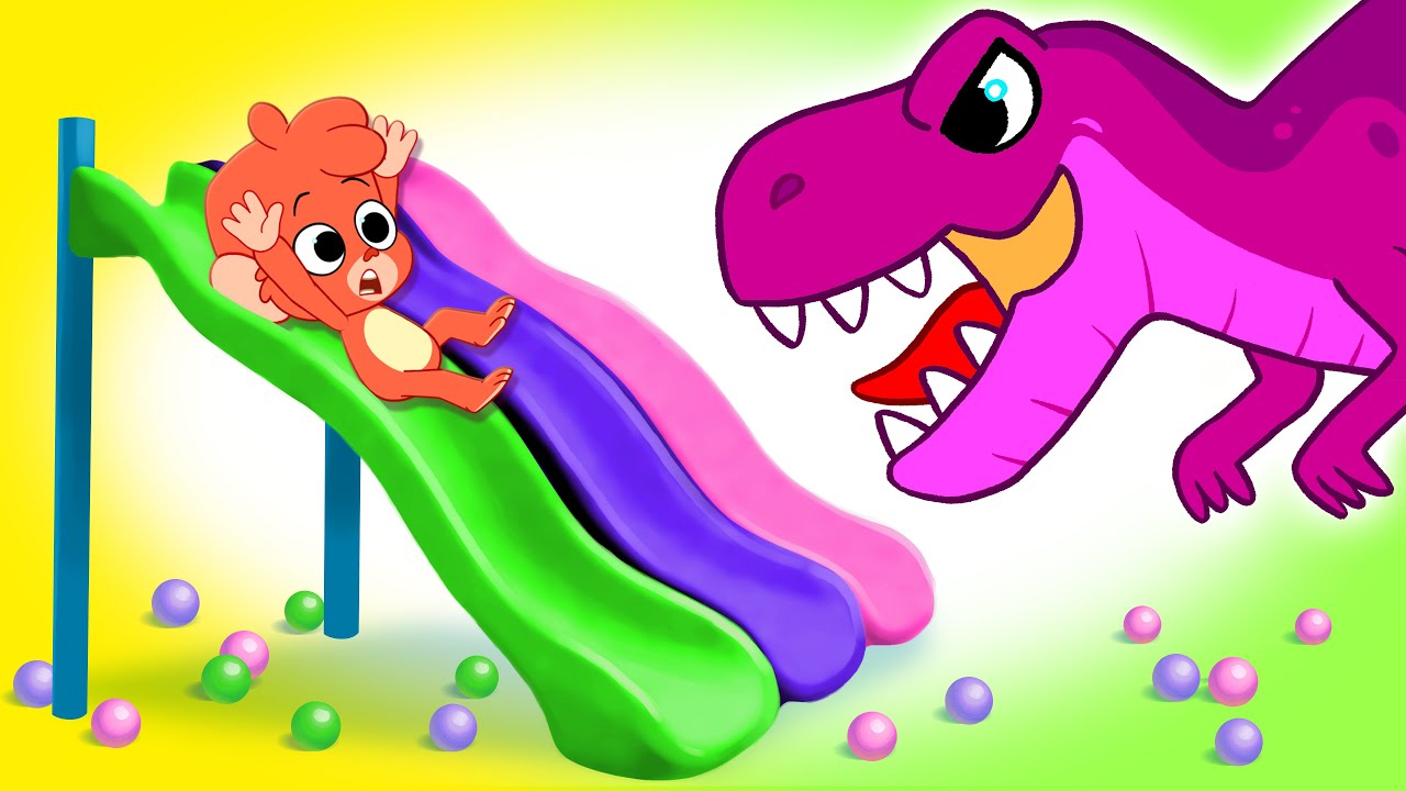Counting to 10 for kids | Learn to count with Cute Dinosaurs | dinosaur  cartoon video by Club Baboo