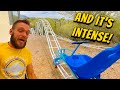 Grandpa Builds AWESOME Backyard Roller Coaster for His Family!