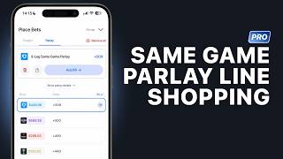 Same Game Parlay (SGP) Line Shopping - Pikkit Pro