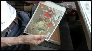 Ukiyoe Heroes (3) : proofing Rickshaw Cart