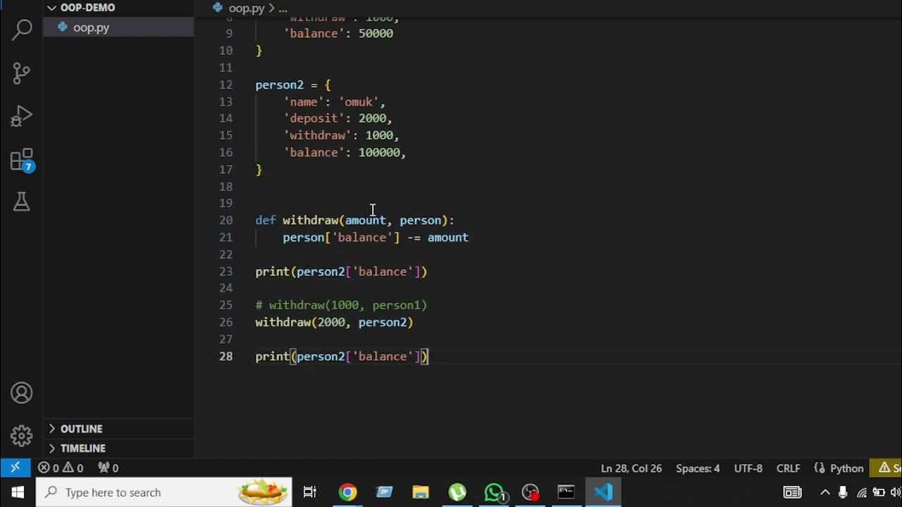Python Basic Refresher 6 - YouTube