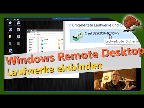 Windows: Remote Desktop lokale Laufwerke verbinden