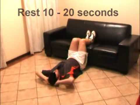 Упражнения для накачки пресса (Дома)