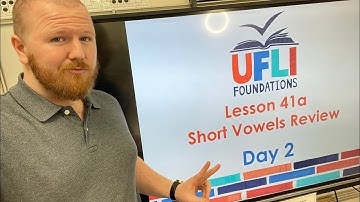 Mr. Holland’s UFLI Lesson 41a (Short Vowel Review) Day 2