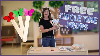 Toddler and Preschool Free Circle Time Props
