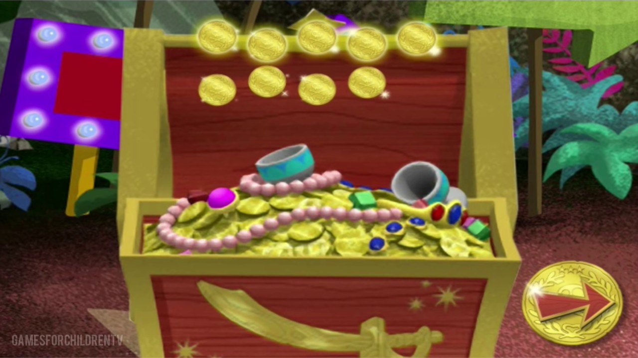 Jake and the NeverLand Pirates - Full Game of Plundering Pup - Walkthrough - Disney Jr. Game