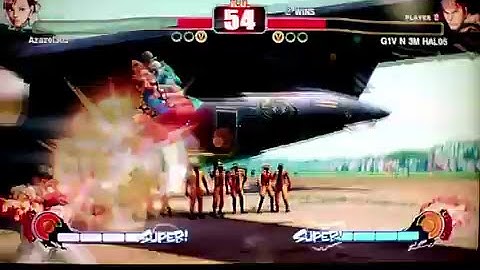 G1V N 3M HAL05 Ryu vs Azazel305 Chun li