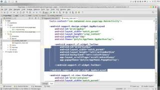 191 Android Studio View Pager Tabs Strips