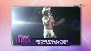 Manhã Maior Sertanejo Aparece Em Show Usando Fralda