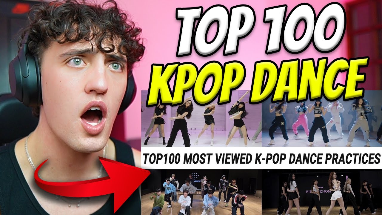 South African Reacts To TOP 100 MOST VIEWED K-POP DANCE PRACTICES !!!