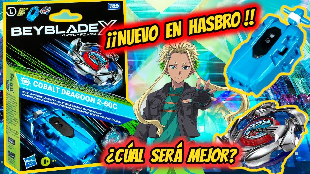 🌀 COBALT DRAGOON HA LLEGADO A HASBRO! Beyblade X