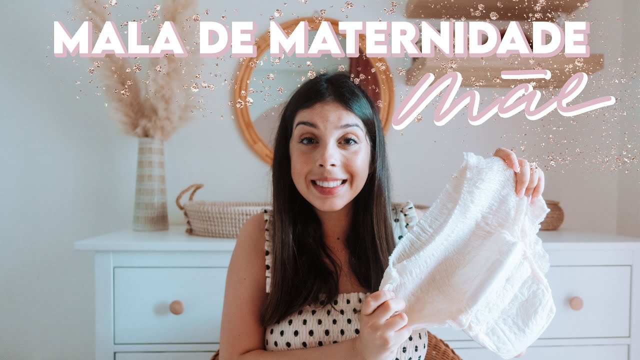 o que levei na MALA DE MATERNIDADE DA MÃE!