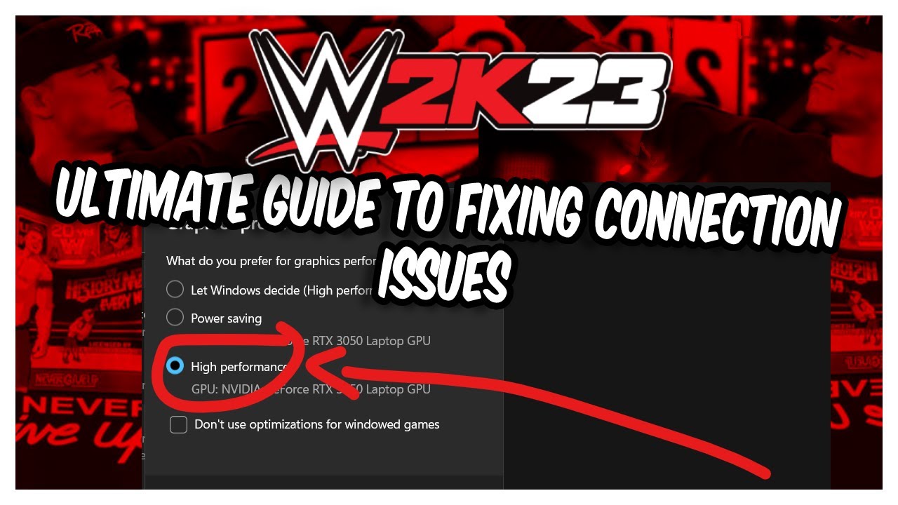 WWE 2K23: The Ultimate Guide to Fixing Connection Issues and Server ...