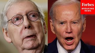 'A Slow-Moving Car Crash': McConnell Excoriates Biden After Title 42 Expires