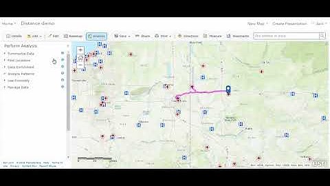 Nearest feature Analysis ArcGIS online