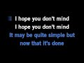 Middle of video