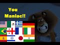 Madagascar  you maniac  multilanguage 52 languages