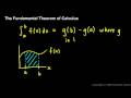 Calculus - The Fundamental Theorem, Part 1