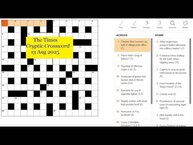 The Times Cryptic 29307