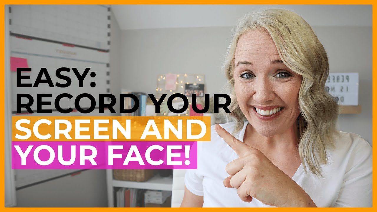 RECORD YOUR SCREEN & YOURSELF AT THE SAME WITH WITHOUT EDITING! YouTube