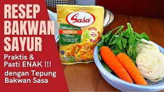 SASA Bakwan Flour | Make Delicious Fried Foods Practical