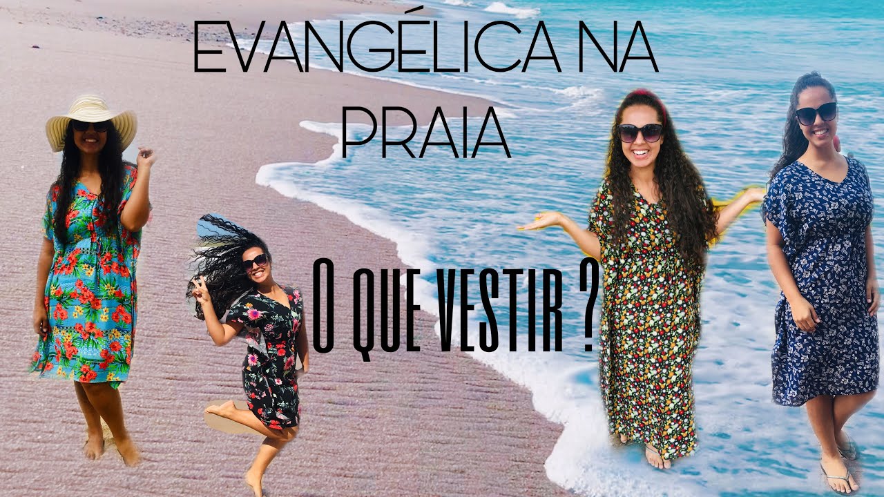 Uma Turista Emocionada Passando Na Sua Timeline {look Da Praia} Looks, Look  Evangelico, Look