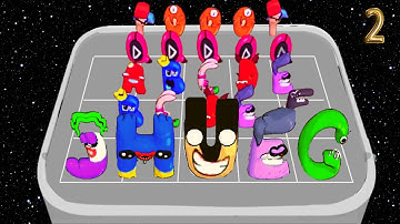 ALPHABET MERGE Monster Lore - Merge Battles # Part 2