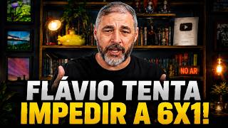 LULA COMPRA BRIGA PELA 6X1 E FLÁVIO ESCALA ALIADOS PARA IMPEDIR VOTAÇÃO NO SENADO!