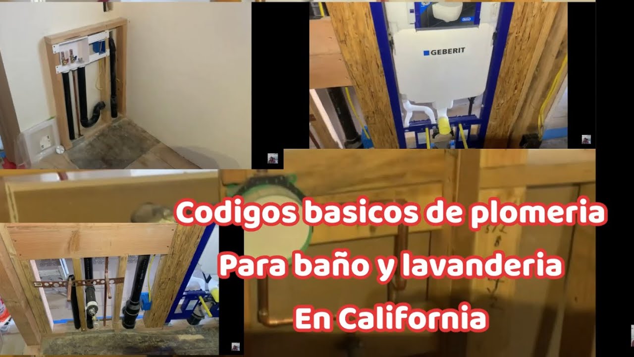 Codigos Basicos De Plomeria Para Ba o Y Lavanderia En California codigos-basicos-de-plomeria-para-ba-o-y-lavanderia-en-california