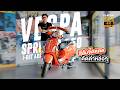 สีนี้ยังมีคนตามหา! Vespa Sprint S 150 Orange Tramonto ส้มจี๊ดตัดดำ