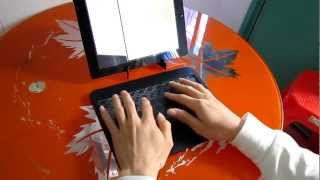 New Concept Keyboard without Physical Keys for Apple iPad from www.JSXLtech.com screenshot 1