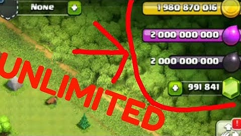 UNLIMITED COINS, ELIXIR,DARK ELIXIR & GEM C.O.C. MOD.