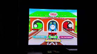 Thomas & Friends tales from the tracks 2006 DVD menu walk-through ￼
