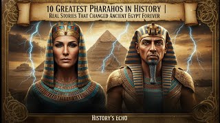 Top 10 Greatest Pharaohs Ever | The Real Stories That Built Ancient Egypt | History's Echo