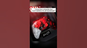 Custom Painted Xbox Controller #handpainted #airbrush #controller