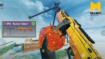 You Need This FREE RPD - NUCLEAR FALLOUT SKIN IN CALL OF DUTY MOBILE COD MOBILE