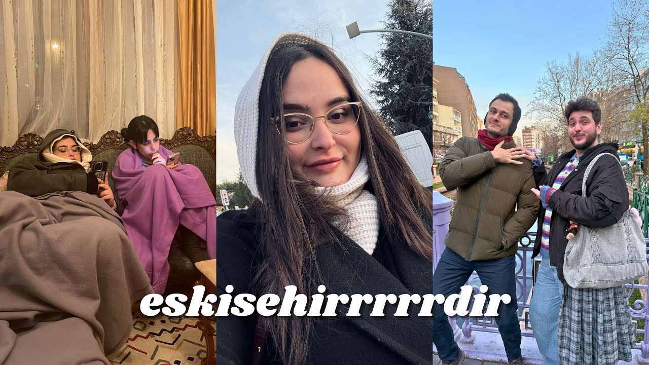 ESKİSEHİRDE KAOS  VLOG - YÜREĞİM DONDU, TRENDE AŞK, KIZ İSTEME MERASİMİ